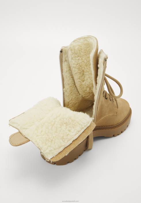 femei botine cu siret bej Anna Field22842028