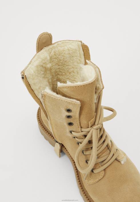 femei botine cu siret bej Anna Field22842028