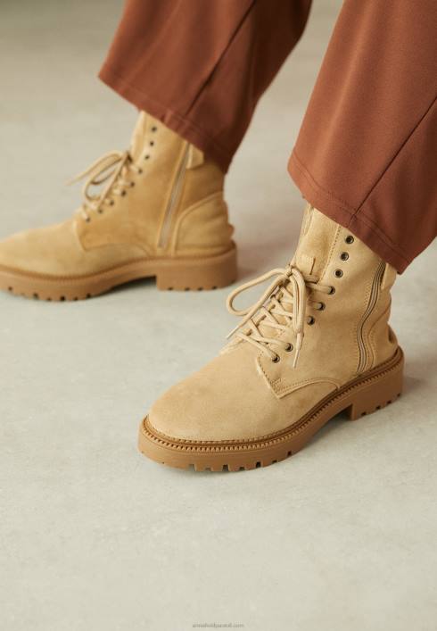 femei botine cu siret bej Anna Field22842028