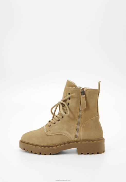 femei botine cu siret bej Anna Field22842028