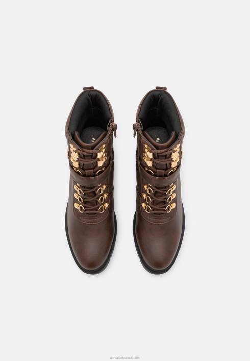 femei botine cu siret maro Anna Field22841921