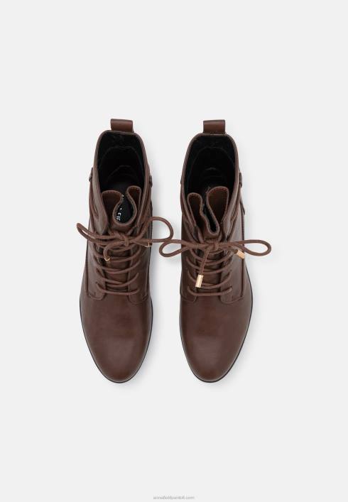 femei botine cu siret maro inchis Anna Field22842014