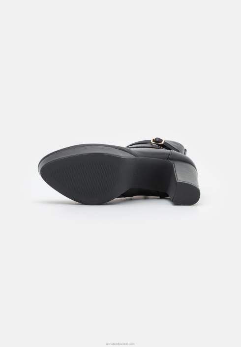 femei botine cu siret negre Anna Field22842020