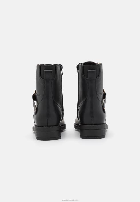 femei botine cu siret negre Anna Field22842025