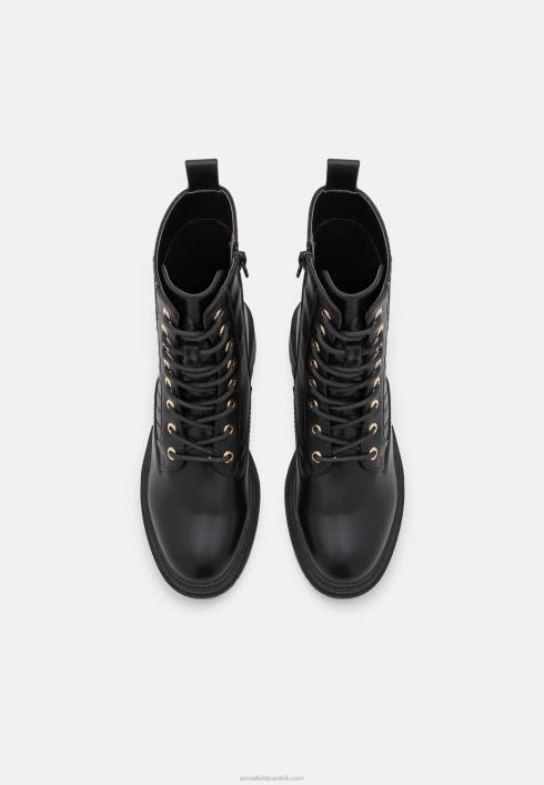 femei botine cu siret negre Anna Field22842027