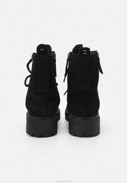 femei botine cu siret negre Anna Field22842038