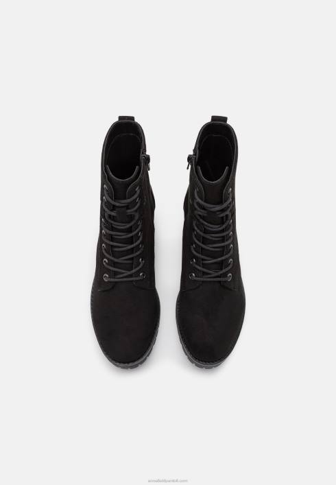 femei botine cu siret negre Anna Field22842045