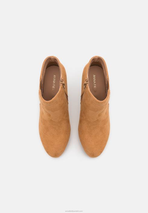 femei botine cu toc inalt bej Anna Field22841947