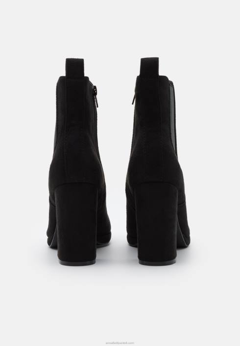 femei botine cu toc înalt negre Anna Field22841997