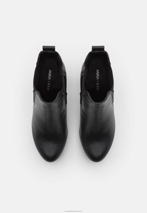 femei botine cu toc înalt negre Anna Field22842054