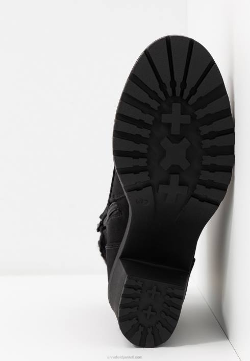 femei botine de iarna cu platforma neagra Anna Field22842044