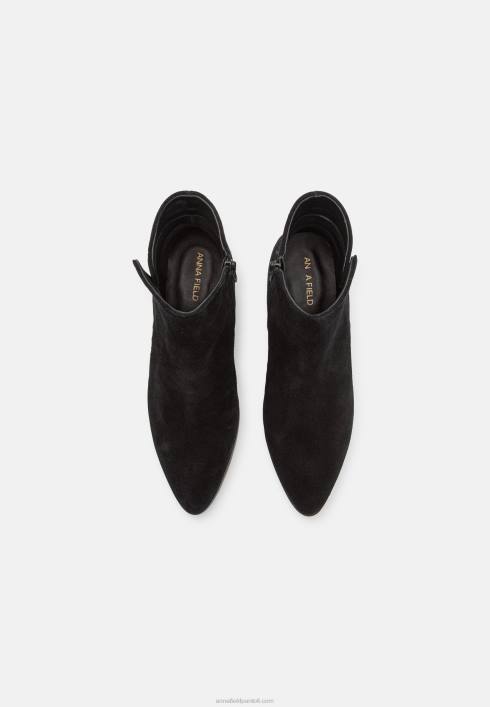 femei botine din piele negre Anna Field22841978