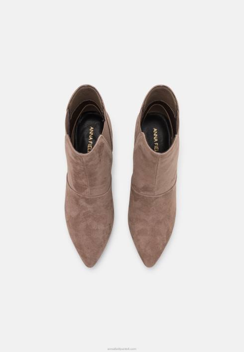 femei botine din piele taupe Anna Field22841898