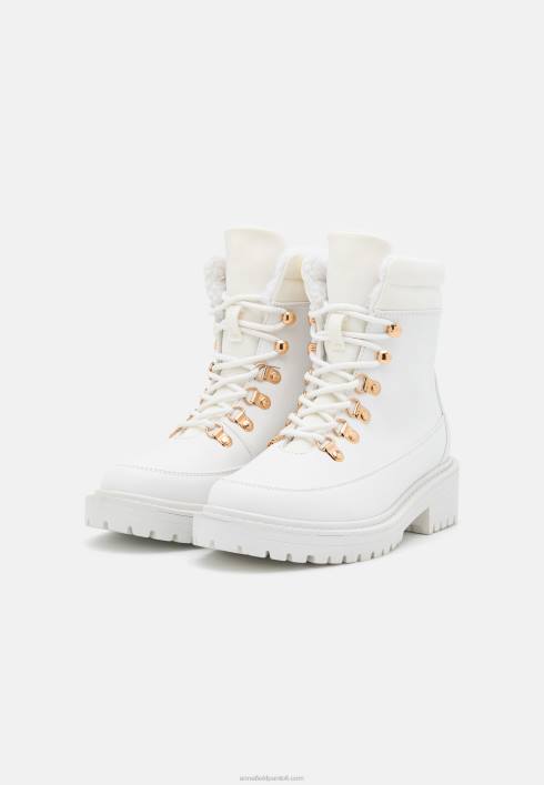 femei cizme de iarna botine cu siret alb Anna Field22842046