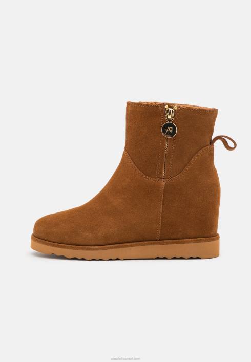 femei cizme iarna piele botine cognac Anna Field22841916