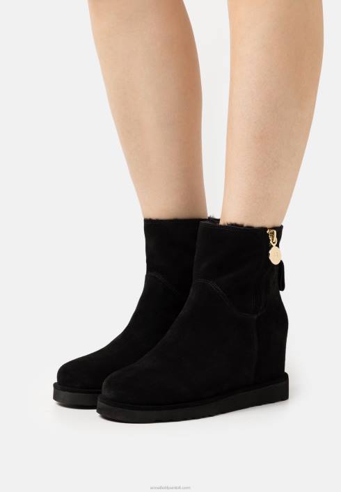 femei cizme iarna piele botine negre Anna Field22841911