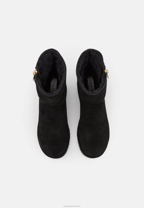 femei cizme iarna piele botine negre Anna Field22841911