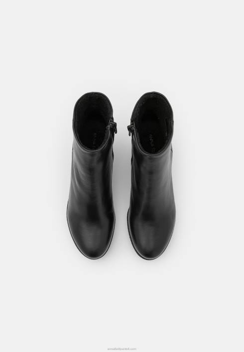 femei cizme iarna piele botine negre Anna Field22841993