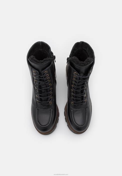 femei cizme iarna piele cizme iarna negre Anna Field22842036