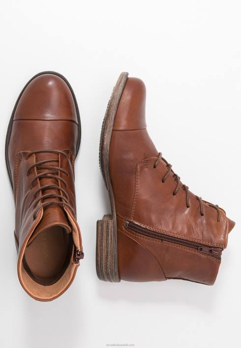 femei cizme piele botine coniac Anna Field22841999