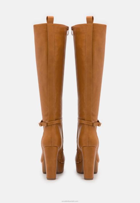 femei cizme cu șireturi coniac Anna Field22842221
