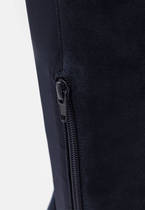 femei cizme peste genunchi din piele albastru închis Anna Field22842243