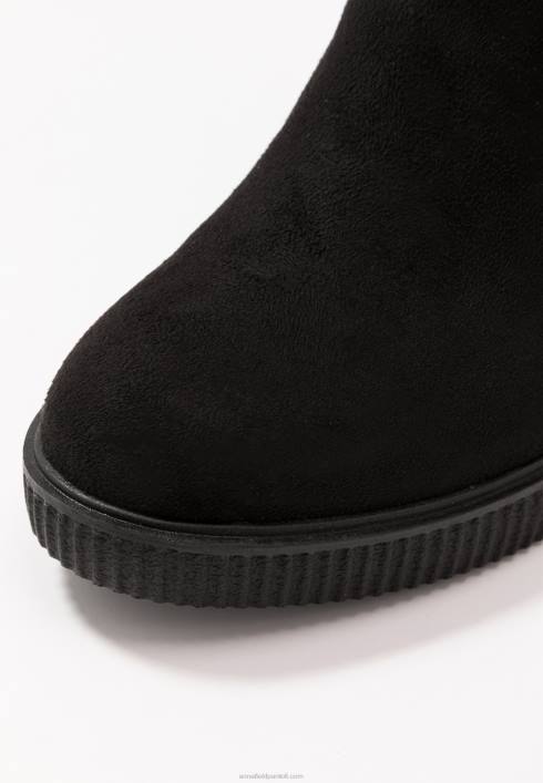 femei cizme peste genunchi negre Anna Field22842236