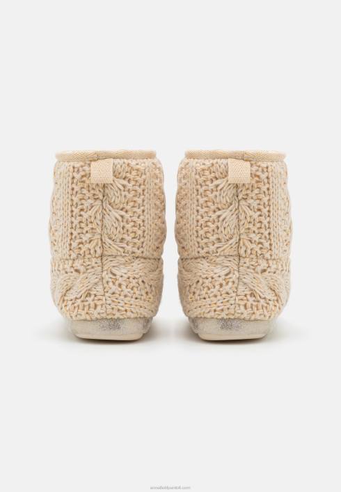 femei papuci cu fir auriu-metalic aurii Anna Field22842277