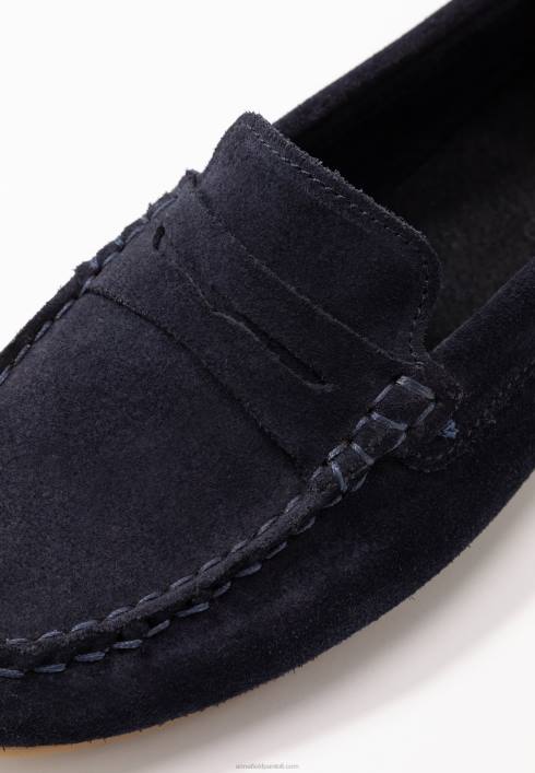 femei mocasini din piele albastri Anna Field22841860