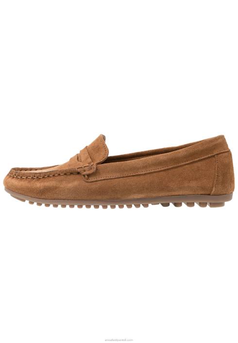 femei mocasini din piele cognac Anna Field22841858