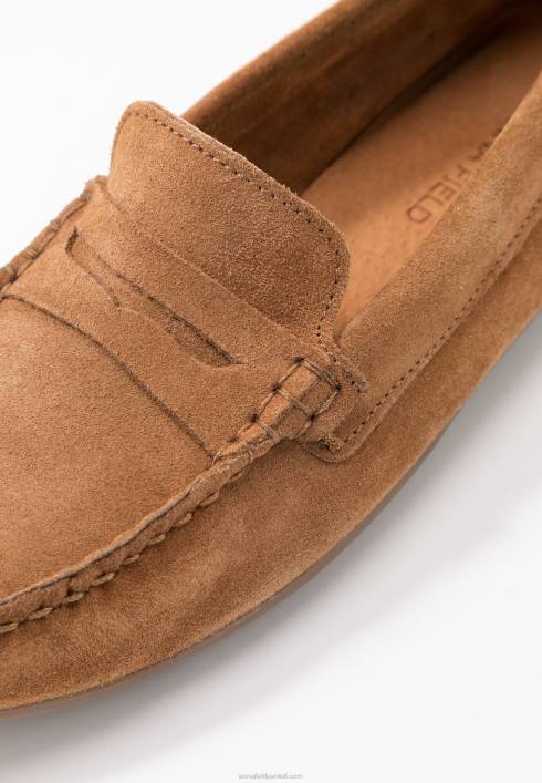 femei mocasini din piele cognac Anna Field22841858