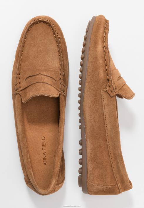 femei mocasini din piele cognac Anna Field22841858