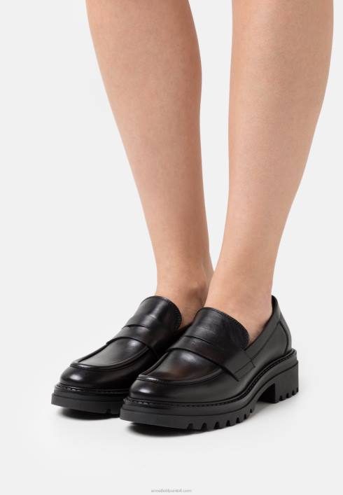 femei papuci din piele neagra Anna Field22841817