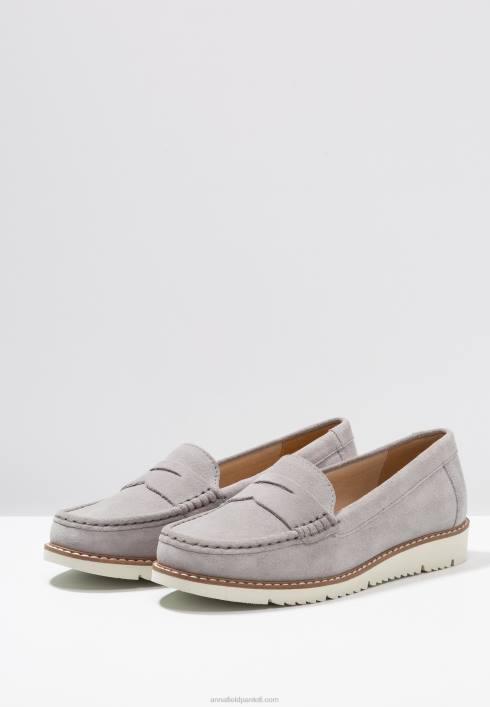 femei slip-on din piele confortabilă gri Anna Field22841784
