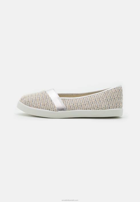 femei slip-ons argintii Anna Field22841826