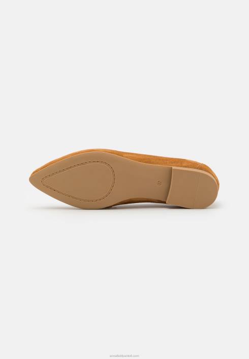 femei slip-ons din piele cognac Anna Field22841819