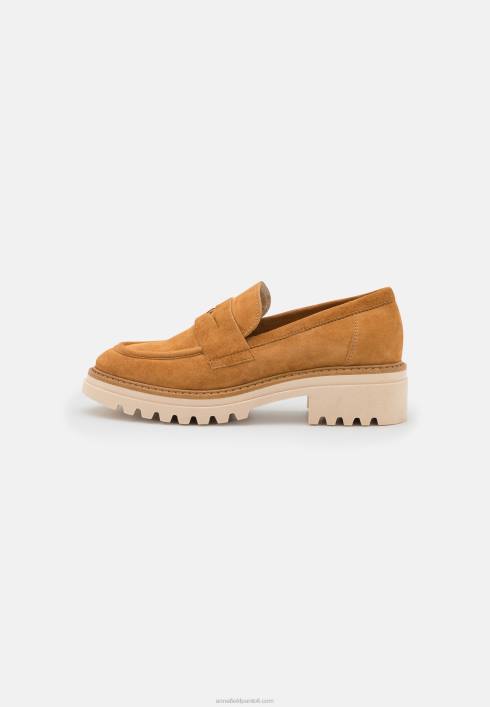 femei slip-ons din piele cognac Anna Field22841822