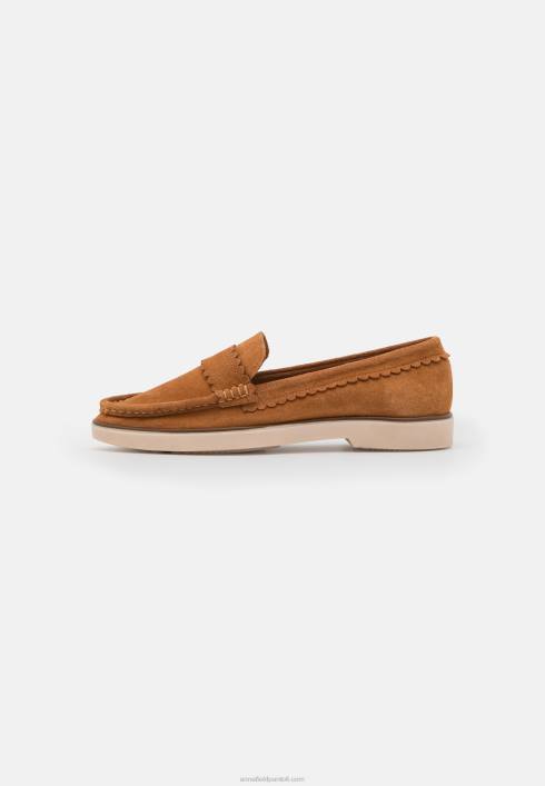 femei slip-ons din piele cognac Anna Field22841825