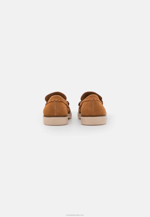 femei slip-ons din piele cognac Anna Field22841825