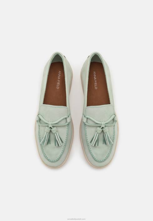 femei slip-ons din piele mentă Anna Field22841818