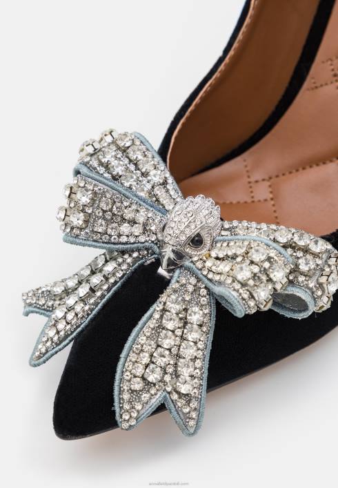 femei belgravia bow tocuri clasice negre Anna Field22841761