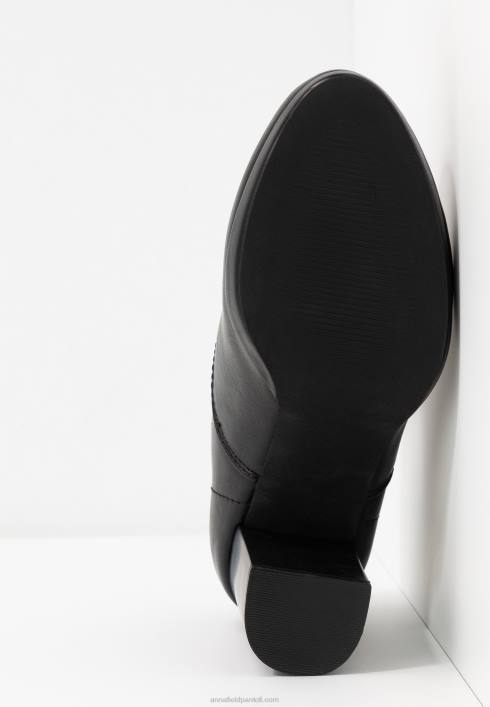 femei botine confortabile cu toc înalt negre Anna Field22841773