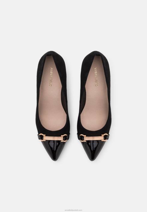 femei piele mia tocuri inalte negre Anna Field22841776