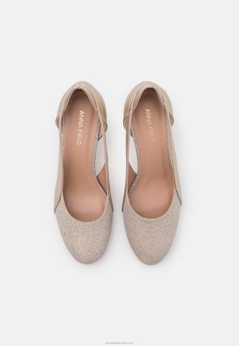 femei tocuri clasice aurii Anna Field22841602