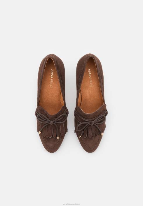 femei tocuri clasice din piele maro inchis Anna Field22841681