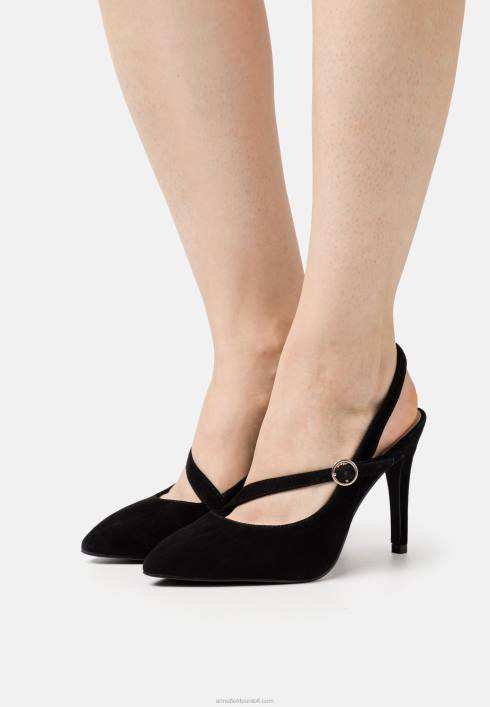 femei tocuri clasice piele negru Anna Field22841699