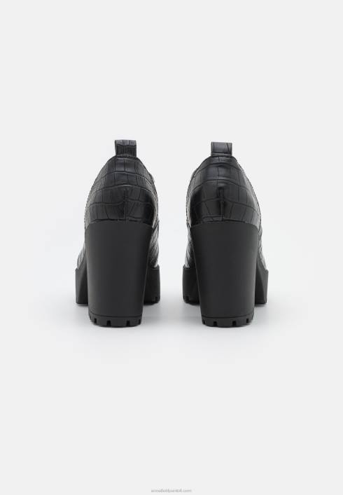 femei tocuri cu siret negre Anna Field22841746