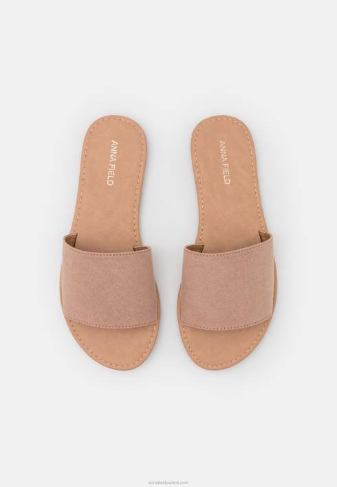 femei Pachet 2 mule negru/roz deschis Anna Field22841862