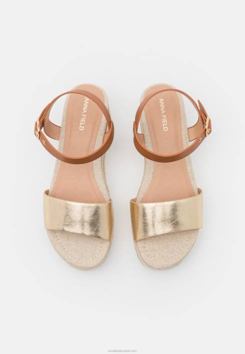 femei espadrile confort aurii Anna Field22841456