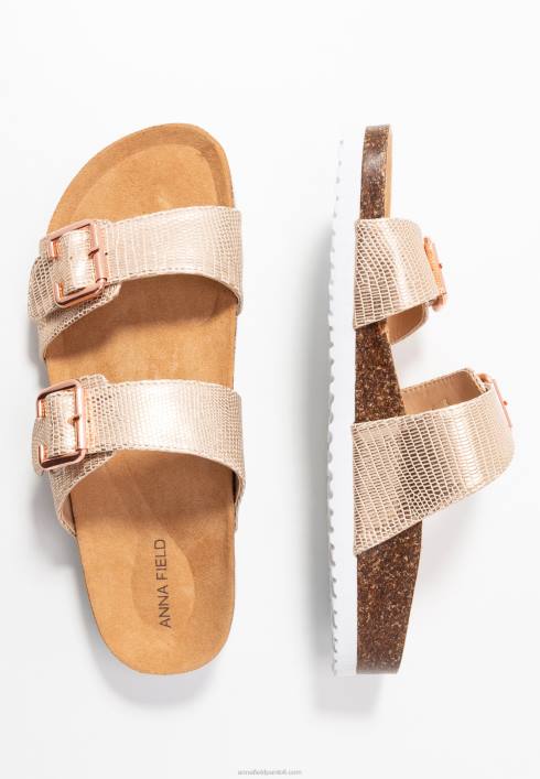 femei papuci de aur roz Anna Field22841865